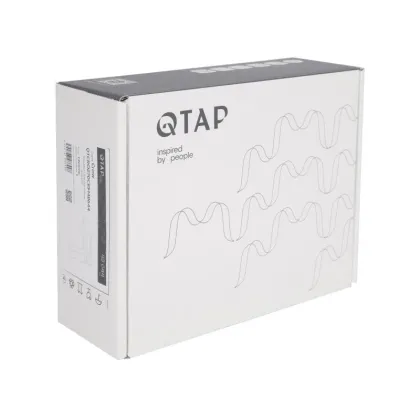 Змішувач для раковини низький Qtap Crow QTCRO270CRM48644 Chrome — Photo 7