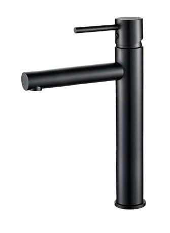Змішувач для раковини VBI LIRIO BLACK високий