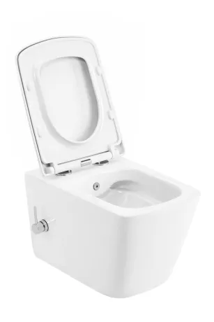 Унітаз-біде підвісний Mixxus Premium QUADRO-1301-R 510x350x345mm система змиву RIMLESS (MP6658) — Photo 4
