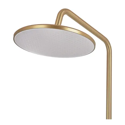 Душова колона зі змішувачем ZERIX REX-009-J BRUSHED GOLD з нерж. сталі (Колір матове золото) (ZX6125) — Photo 2