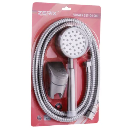 Душовий набір (шланг, лійка, кронштейн) Zerix SHOWER SET-04 (ZX3099) — Photo 2