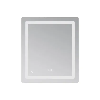 Дзеркало Lidz Kubis 700х800 з LED-підсвічуванням Touch, з антизапотіванням, з димером, рег. яскравості LD78LF9047080 — Photo 2