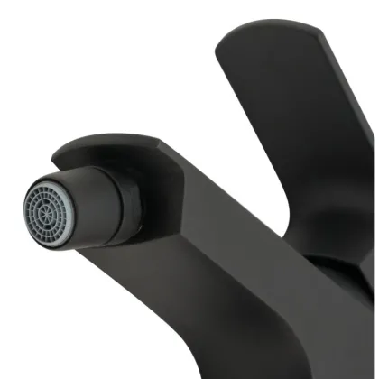 Змішувач для біде Qtap Lipno QTLIPNO2023101CB Black Matt — Photo 3