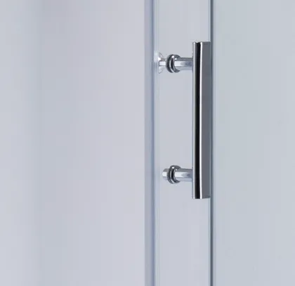 Душова кабіна з низьким піддоном Mixxus HARD SCT01-100x80x198-TR CHROME прозоре скло 5мм (MI6908) — Photo 1