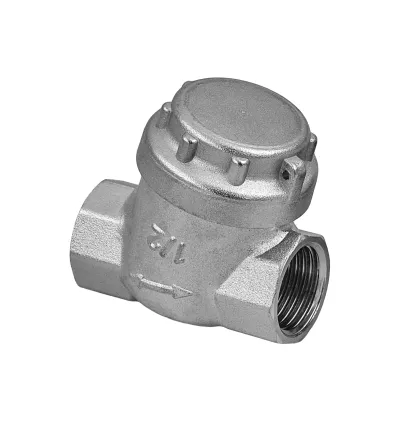 Фільтр грубої очистки Koer KR.F03-1/2.N - 1/2" універсальний нікельований (KR5471) — Photo 2