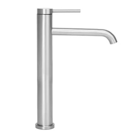 Змішувач для раковини (умивальника) REA CLIF NICKEL BRUSHED нікель високий — Photo 1