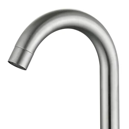 Змішувач для кухні Lidz Wind 161F двохвентильний LDWIN161FNKS46098 Nickel — Photo 3