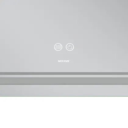 Дзеркало Mixxus Premium QUADRO MR20-100x70 з Led Touch, Anti-fog, димером, регулятором яскравості, лінзою (MP6622) — Photo 5