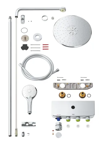Душова система з термостатом для душа Grohe Euphoria SmartControl System (26507000) — Photo 4