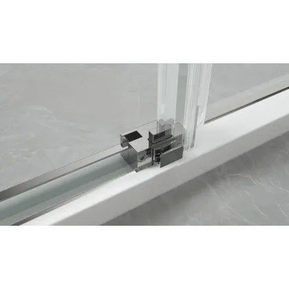Душова кабіна без піддону Koer SR SC03-90x90x200-TR-02 прозоре скло Easy Clean 6мм SS Color (KR5680) — Photo 9