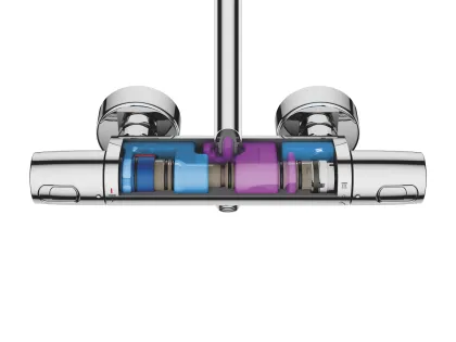 Душова система з термостатом для душа Grohe Euphoria System (26075001) — Photo 5