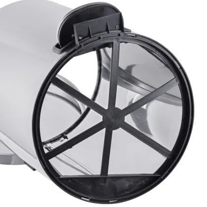 Відро для сміття з плавним закриттям кругле Mixxus Ellipse-TC0212 SS Color 12л (колір нержавійка) (MI8399) — Photo 5