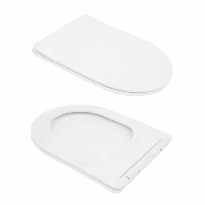 Унітаз підлоговий Qtap Arvin Ultra Quiet 630×350×795 мм з сидінням Soft-close, White QTARV27W49259 — Photo 7