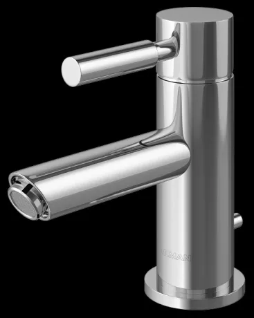 Змішувач для раковини (умивальника) KOHLMAN ROXIN CHROME низький * — Photo 1