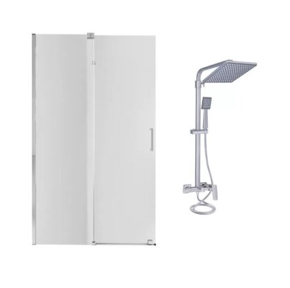 Готове рішення Qtap 13: Стіна Walk-In GLIDE, 120x190 Душ. система