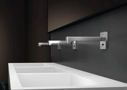 Geberit Brenta змішувач для умивальника, настінний монтаж — Photo 3
