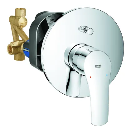 Душова система прихованого монтажу зі змішувачем Grohe Eurosmart New (UA25183004) — Photo 2
