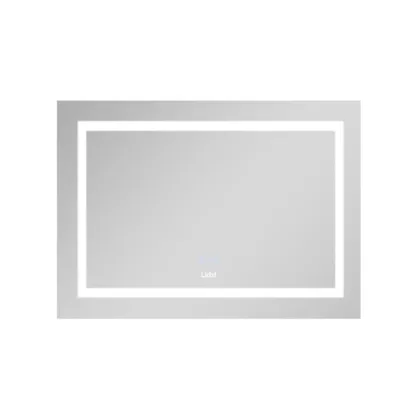 Дзеркало Lidz Kubis 800х600 з LED-підсвічуванням Touch, з антизапотіванням, з димером, рег. яскравості LD78LF9047400 — Photo 3