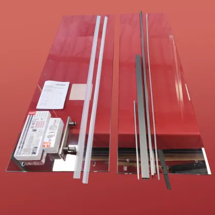 Двері в нішу Koer SR SD01-120x200-TR-07 прозоре скло Easy Clean 8мм, графіт (KR5378) — Photo 17