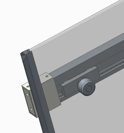 Двері в нішу Koer SR SD02-140x200-TR-01 прозоре скло Easy Clean 8мм, хром (KR5383) — Photo 13