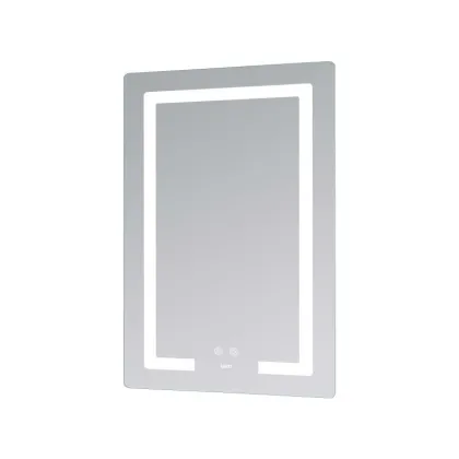 Дзеркало Lidz Kubis (KU2) 600х800 з LED-підсвічуванням Touch, з антизапотіванням, з димером, рег. яскравості LD78LF937608048449 — Photo 4