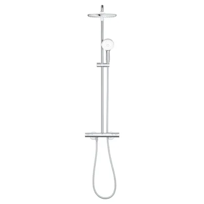 Душова система з термостатом для настінного монтажу Grohe Tempesta System 250 (26670001) — Photo 4