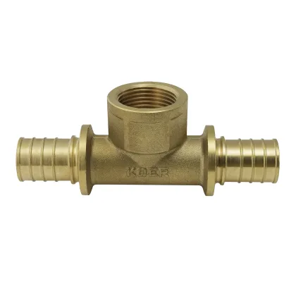 Трійник перехідний з ВР Koer KA.T25-08F-25 - 25(3.5mm) x 3/4"F x 25(3.5mm) (KR4896) — Photo 1