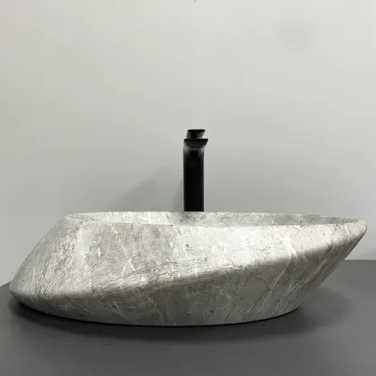 Умивальник (раковина) VBI ROTELLO STONE MATT накладний — Photo 3