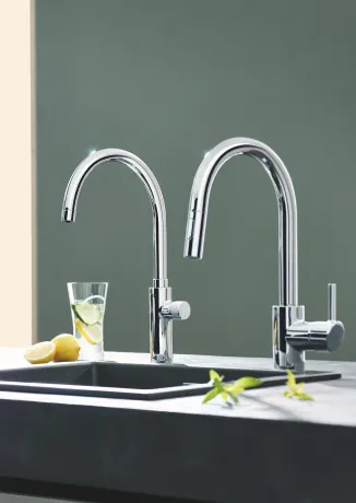 Комплект змішувача для кухні із фільтром Grohe Blue Pure (30387000) — Photo 2