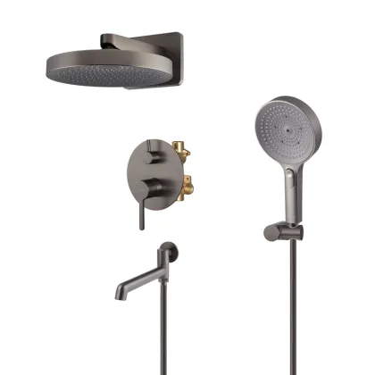 Душова система вбудована KOER KB-66029-07, 3 функції (Колір графіт) (KR5954) — Photo 10