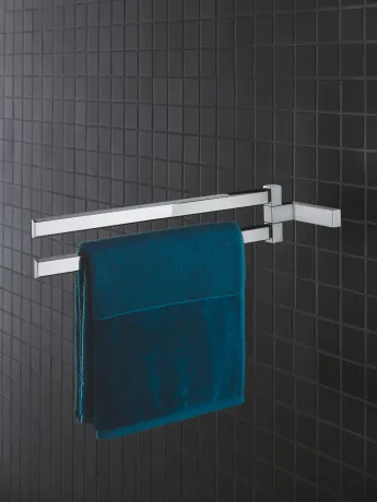 Подвійний тримач для рушників Grohe Selection Cube (40768000) — Photo 2