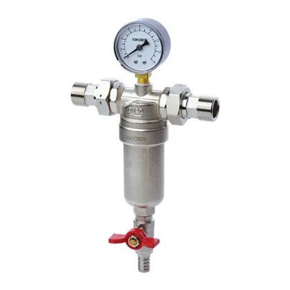 Фільтр самоочисний з манометром 1'' Koer KR.1250 (KR5781)