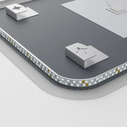 Дзеркало Mixxus Premium BEVEL MA02-90x65-Reverse з Led Touch, Anti-fog, димером (3-6,5kK) (MP6641) — Photo 5