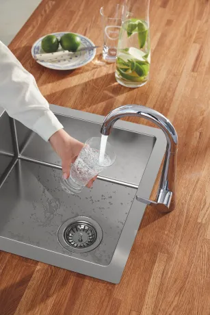 Мийка для кухні із нержавіючої сталі Grohe K700 (31578SD1) — Photo 4