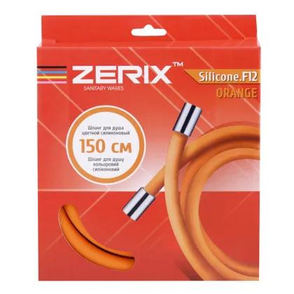 Шланг силіконовий Zerix F12 Orange (150 см) (ZX3000) — Photo 1
