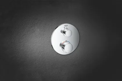 Термостат прихованого монтажу на 2 споживача Grohe Grohtherm Convent. Concealed (24076000) — Photo 2