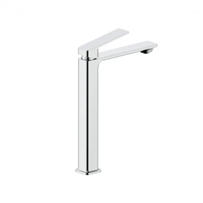 Змішувач для раковини високий Qtap Capricorn, Chrome (k26) QTCAP1060H102C48220 — Photo 3