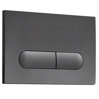 Панель змиву Koer KT-0608-07 240x160x10mm пластикова, закруглена (графіт) — Photo 2