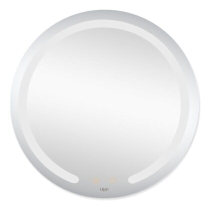 Дзеркало Qtap Mideya 600х600 (DC-B802) з LED-підсвічуванням та антизапотіванням QT2078B802W — Photo 3