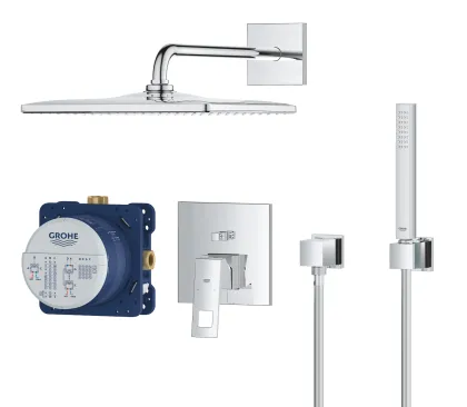 Душова система прихованого монтажу зі змішувачем Grohe Eurocube (25238000) — Photo 4