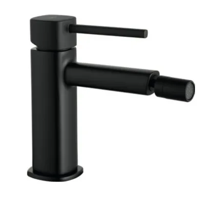 IMEX TOSCANA MATT BLACK Змішувач для біде, чорний матовий