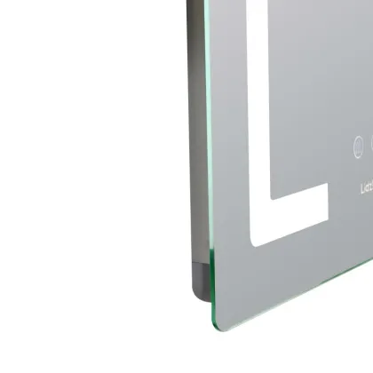 Дзеркало Lidz Kubis (KU2) 500х800 з LED-підсвічуванням Touch, з антизапотіванням, з димером, рег. яскравості LD78LF936508048448 — Photo 5