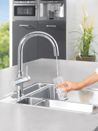 Змішувач для кухні з підключенням до фільтру Grohe Blue Pure (33251000) — Photo 9