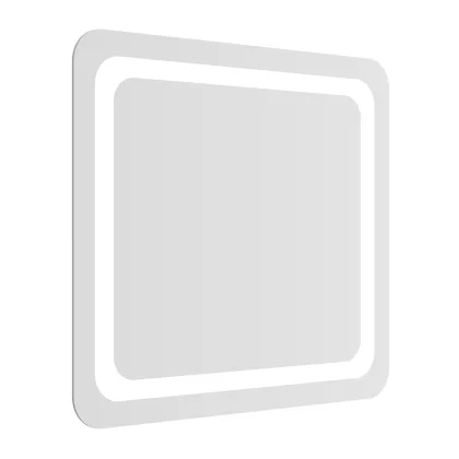 LUNA TANGA зеркало підвісне прямокутне 80*70см, з підсвічуванням по контуру, з кнопковим вимикачем — Photo 1