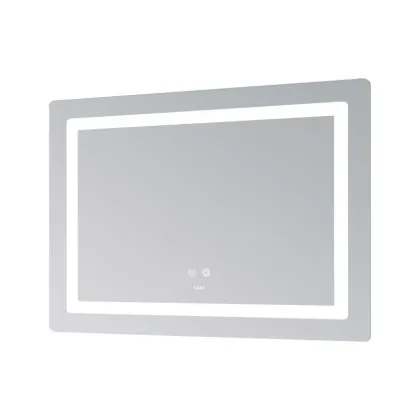 Дзеркало Lidz Kubis (KU2) 900х700 з LED-підсвічуванням Touch, з антизапотіванням, з димером, рег. яскравості LD78LF90448452 — Photo 4