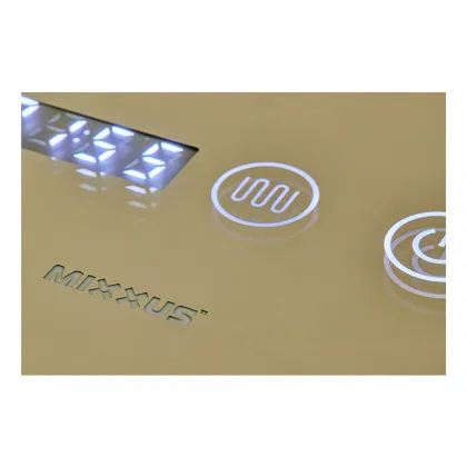 Дзеркало Mixxus STRONG MR05-100x60 з Led Touch, Anti-fog, димером, регулятором яскравості, годинником (MI6009) — Photo 1