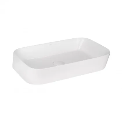 Раковина-чаша Qtap Scorpio 550х390х120 White з донним клапаном QT14112243W — Photo 3
