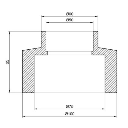 Муфта PPR Thermo Alliance 75х50 — Photo 1