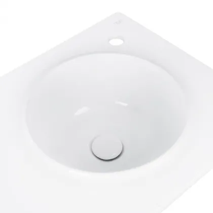 Раковина Qtap Virgo 800х460х300 White з донним клапаном QT1811FL8130ARRW — Photo 4