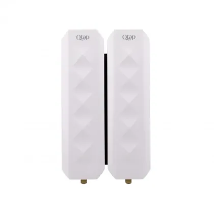 Диспенсер для мила Qtap Pohodli підвійний QTDM350WP2 White (Dávkovač) — Photo 2